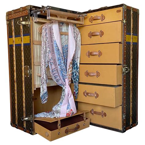 louis vuitton trunk for sale australia|Louis Vuitton wardrobe steamer trunk.